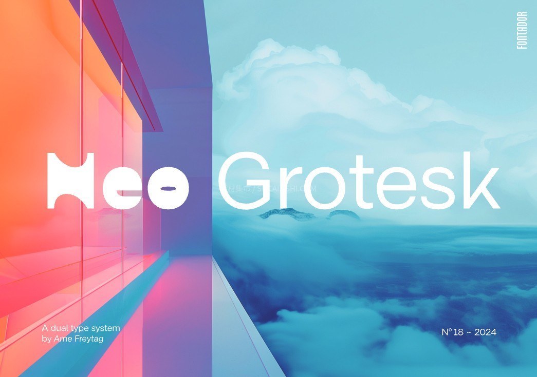 Neo Grotesk 系统无衬线可变字体家族